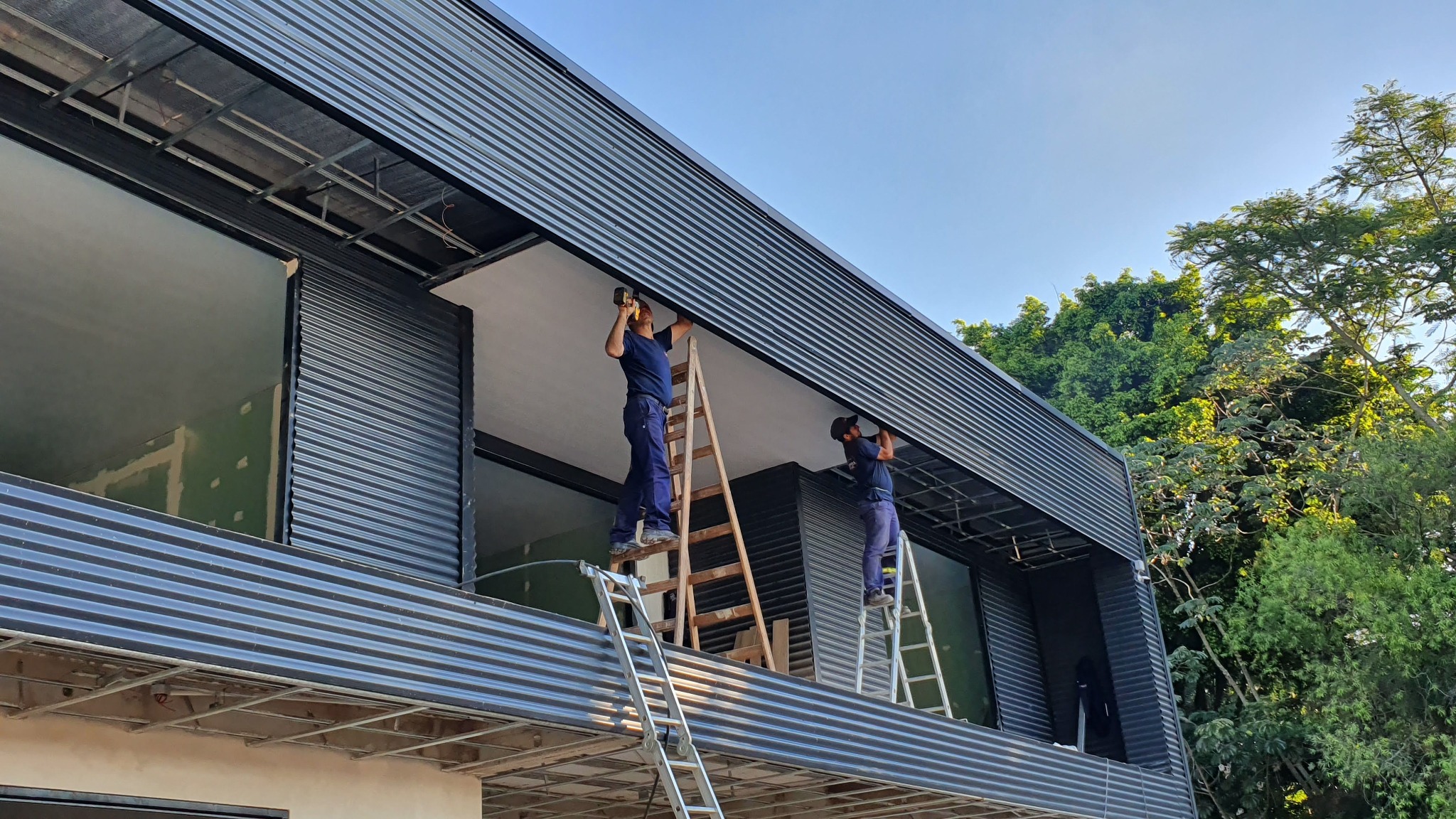 Construcción en seco realizado por VFmetalúrgica SRL en Oberá, Misiones
