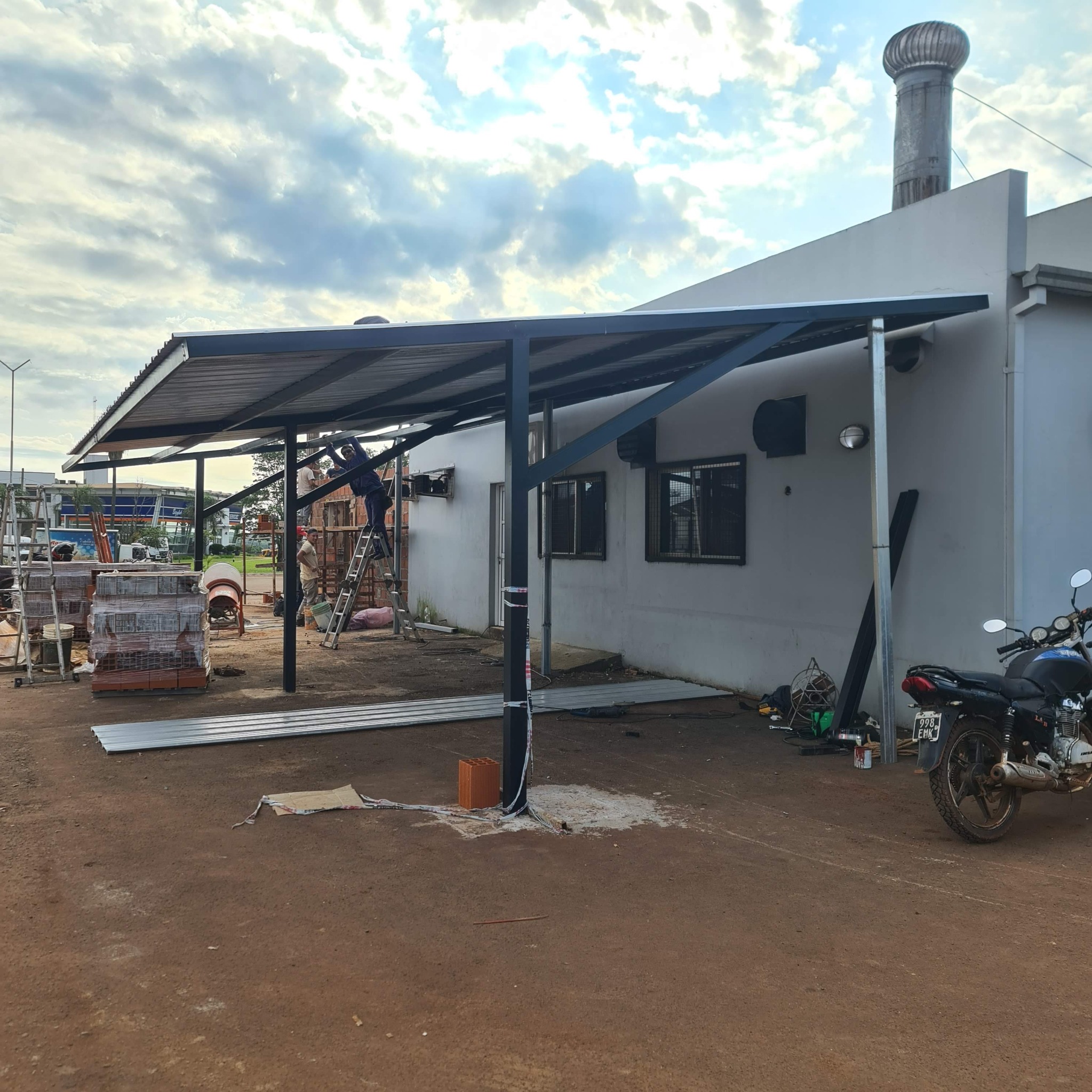 Techos realizado por VFmetalúrgica SRL en Oberá, Misiones