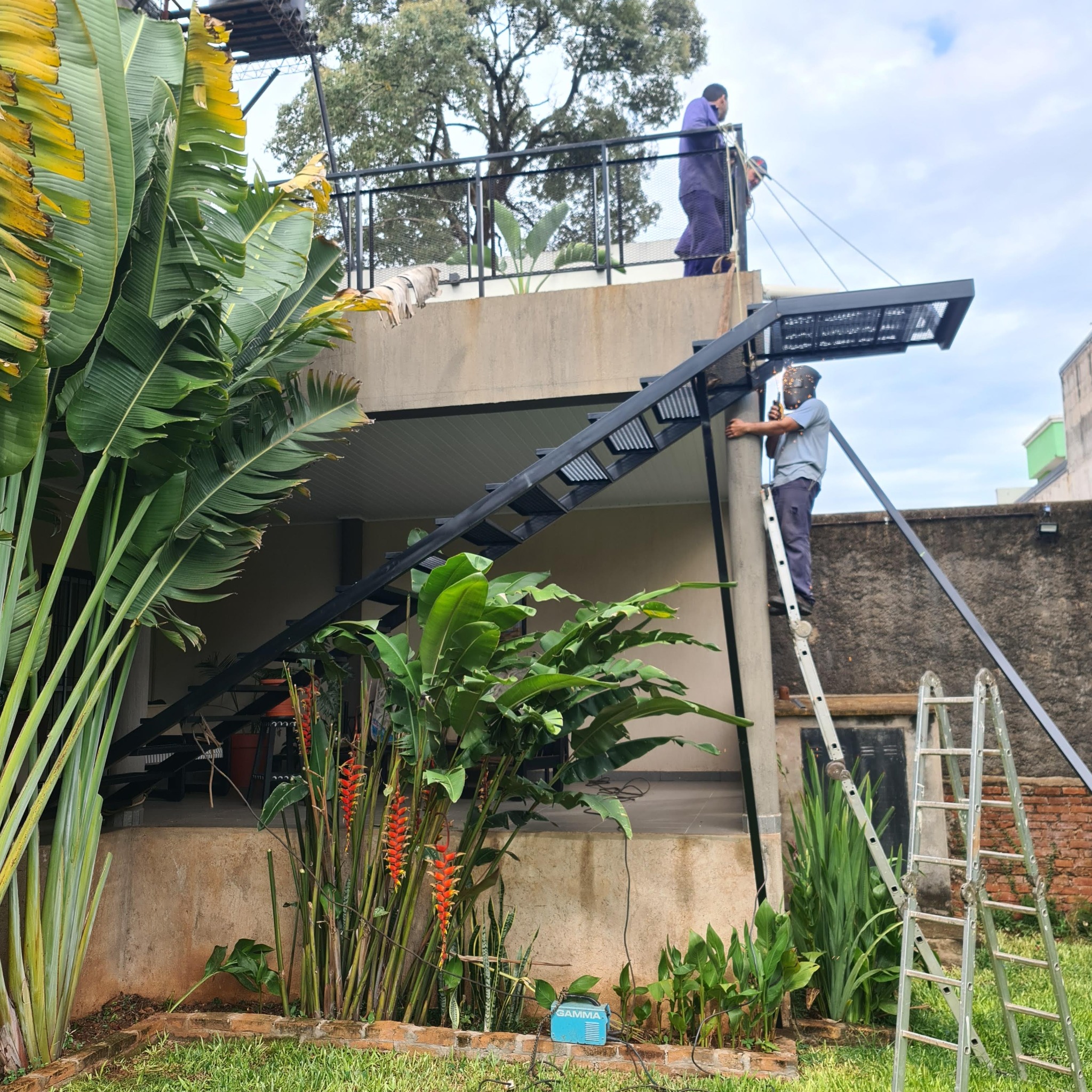 Escaleras realizado por VFmetalúrgica SRL en Oberá, Misiones